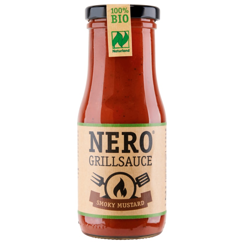 Nero Bio Grillsauce Smoky Mustard 250ml